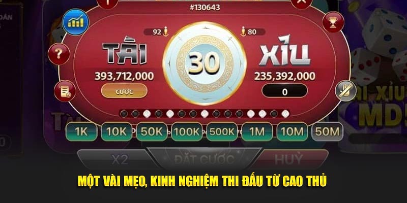 Một vài mẹo, kinh nghiệm thi đấu từ cao thủ 